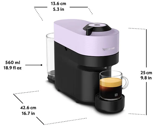Vertuo Pop Lilac - Nespresso Coffee Machine - Nespresso