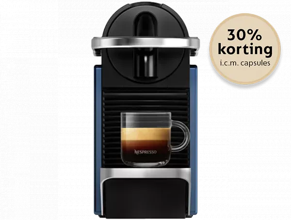 Pixie Dark Blue coffee machine - Nespresso™ Country